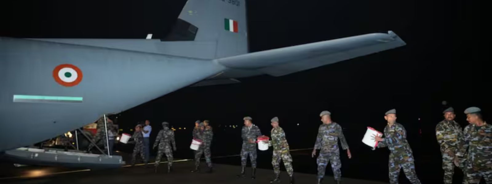 Indian Disaster Relief Teams Arrive With Aid